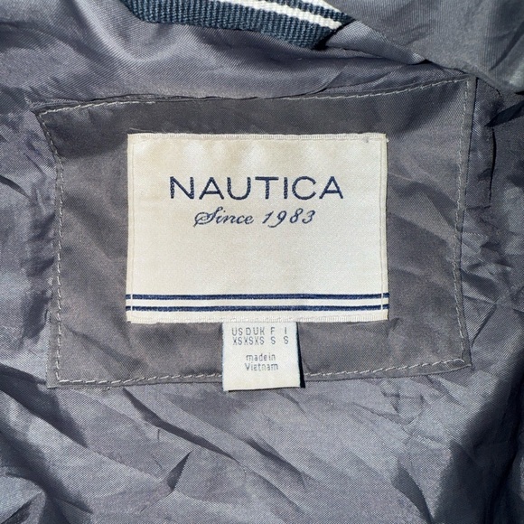 Nautica Women's Gray Puffer Jacket - Picture 7 of 8